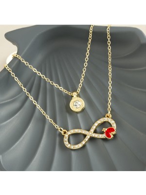 Datatek Sonsuzluk Ikili Kolye