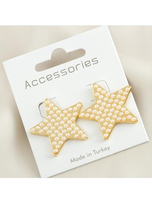 Datatek Yıldız Inci Küpe