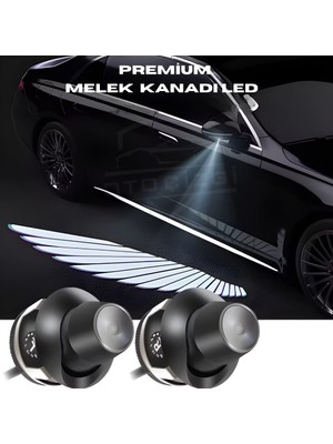 OtoÇizgi Premium Melek Kanadı Kapı Altı LED – Oto Kapı Altı Logo ve Zemin Aydınlatma (2’li Set)