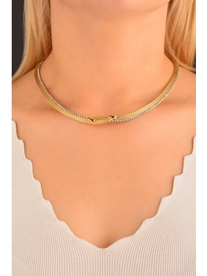 CEBECİ Cebeci 14 Ayar Hasır Altın Kolye