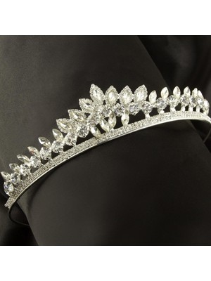 Datatek Lüks Taşlı Gelin Taçı