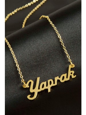 Datatek Yaprak Isimli Kolye (Kişiye Özel)