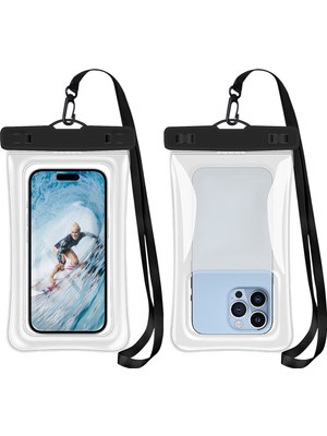 Popidima Yüksek Kalite Tüm Telefonlara Uyumlu Yağmur Su Geçirmez Waterproof Deniz Havuz Altı Geçirmez Kılıf