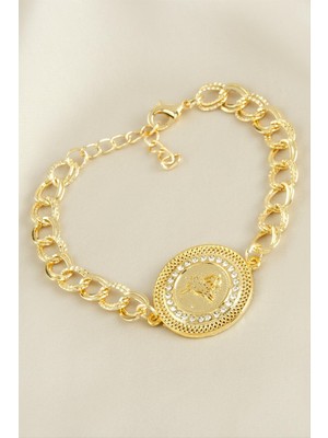 Datatek Osmanlı Tuğrası Taşlı Bileklik