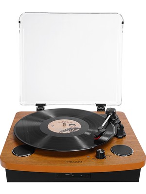 Mikado Nostalgia MN-P235 VOYAGER Pikap Ahşap USB-BT 3.5mm AUXINRCAO Destekli Müzik Kutusu