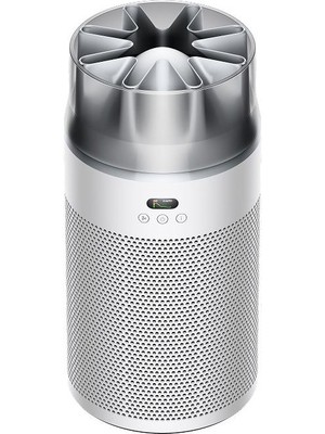 Dyson HushJet™ Kompakt Hava Temizleyici, 100 m2’ye Kadar Etkili, Fısıltı Kadar Sessiz, Elektrostatik ve Aktif Karbon Filtre (Beyaz/Gümüş)