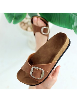 SEPET365 Zooy Taba Nubuk Terlik