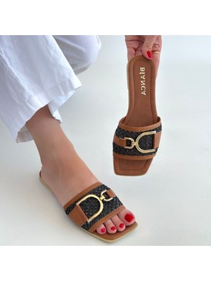 SEPET365 Pıer Siyah Cilt Terlik