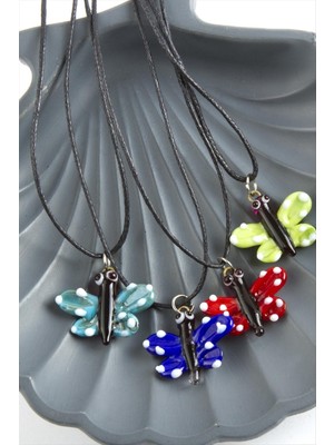 Datatek Kelebek Cam Kolye