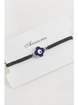 Datatek Çiçek Makrome Örgülü Bileklik