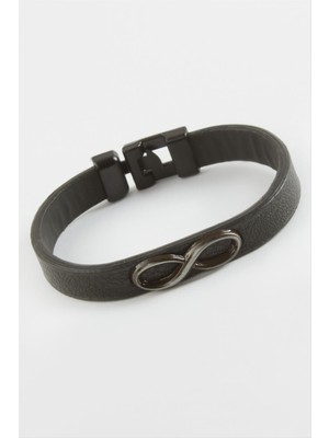 Datatek Sonsuzluk Kaliteli Suni Deri Bileklik