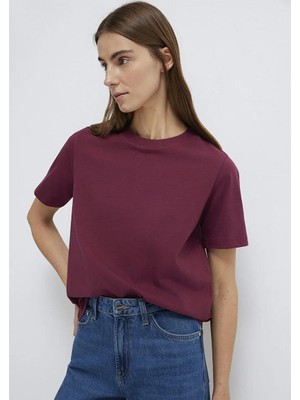 Mavi Bordo Basic Tişört 1600965-70393