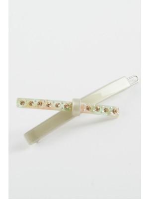 Datatek Çubuk Taşlı Klipsli Toka