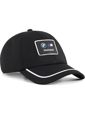 Puma Bmw Mms Heritage Dad Cap Şapka Siyah Unisex Günlük Kullanım İçin Rahat Tasarım