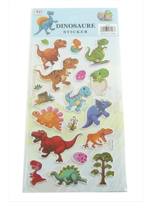 Datatek Dinazor Kabartmalı Sticker