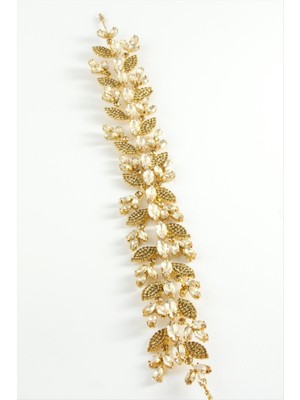 Datatek Yaprak Taşlı Saç Aksesuarı