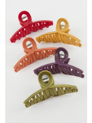 Datatek Fiyong Şekilli Renkli Mandal Toka 8 cm