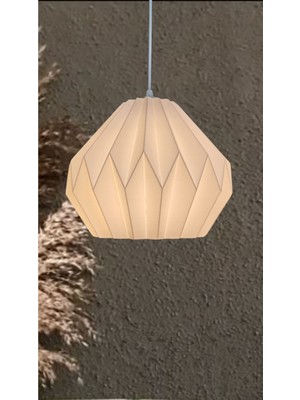 Decory Cameron Tasarım Avize Yatak Odası, Mutfak, Oturma Odası Tasarım Tekli Sarkıt Avize (PLASTİK) E27