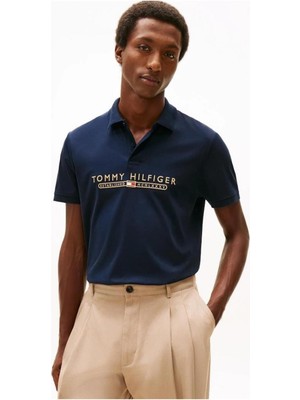 Tommy Hilfiger Erkek Icon Lux Interlock Reg Polo T-Shirt MW0MW41615DW5