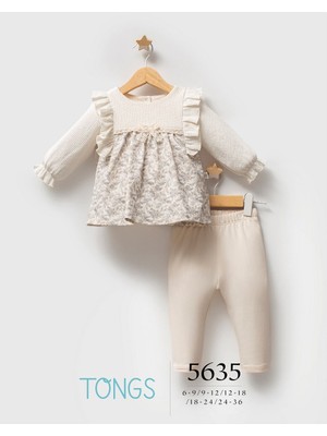 Tongs Baby Little Honey 2'li Takım 5635 Ekru