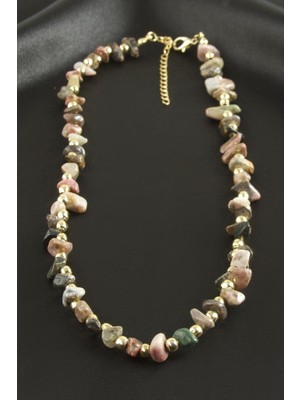 Datatek Hint Akik Kırık Doğaltaş Kolye