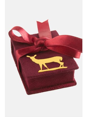 Datatek Süet Lüx Set Kolye Kutusu