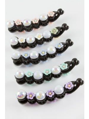 Datatek Çiçek Incili Muz Toka