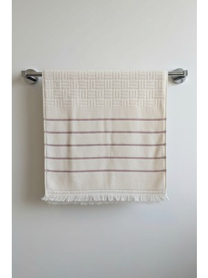 Anılsan Zen Kırmızı El Havlusu - 50X90 Cm, 230GR, %100 Pamuk, Spa ve Otel Havlusu, Günlük Kullanıma Uygun