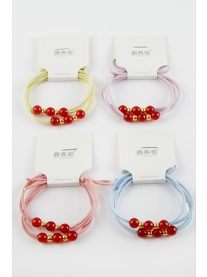 Datatek Boncuk Lastikli Toka 2 Adet