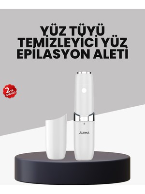 Adat LED Işıklı Yüz Epilasyon Aleti Hassas ve Ağrısız Tüy Alma