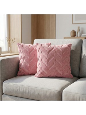 Vienna Home Dekoratif Wellsoft Kırlent Kılıfı 2’li 45X45 – Yumuşacık, Dayanıklı, Fermuarlı