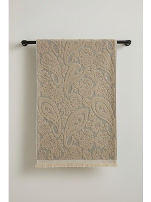 Anılsan Calm Koyu Vizon El Havlusu - 50X90 Cm, 230GR, %100 Pamuk, Spa ve Otel Havlusu, Günlük Kullanıma Uygun