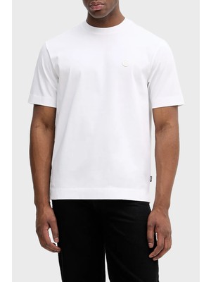 Boss % 100 Pamuk Relaxed Fit Bisiklet Yaka T Shirt Erkek T Shirt 50559050 100