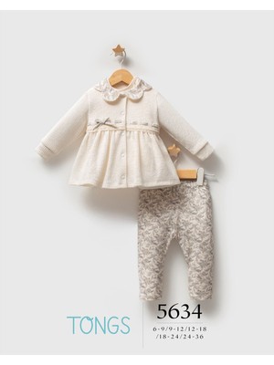 Tongs Baby Little Honey 3'lü Takım 5634 Ekru