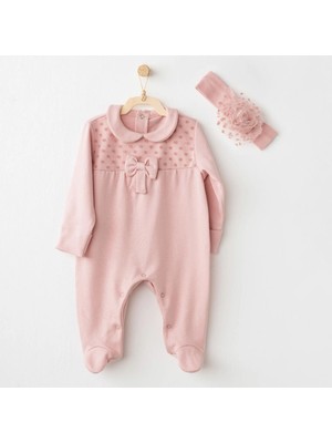 Andywawa AC26242 Little Leopard Tulum Takım Pink