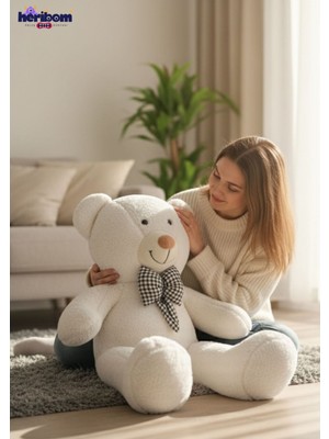 90 cm Peluş Ayı Büyük Boy - Sevgili Hediye- Doğum Günü Hediyesi