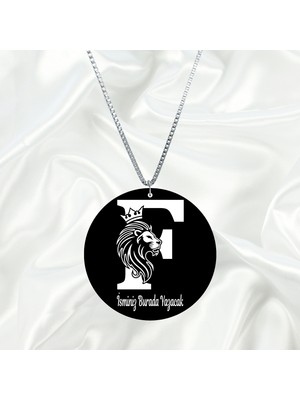 Keyf'ince Shopping F Harfli Pleksi Dikiz Ayna Araba Süsü I Model - 4 I Kişiye Özel I Isme Özel I Firmalara Özel I Universal Araba Ayna Süsü