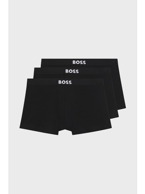 Boss Pamuklu Logolu 3 Pack Boxer Erkek Boxer 50544263 001