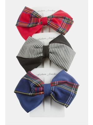 Datatek Ekose Desenli Fiyong Otomatik Toka 12 cm