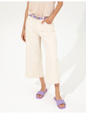 Pierre Cardin Kadın Lila Deri Terlik 50251920-VR034