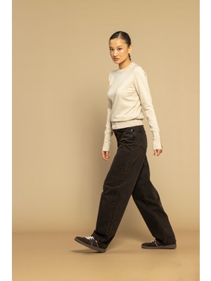 Nisan Triko Bisiklet Yaka Basıc Triko