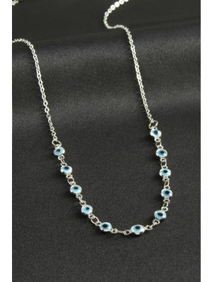 Datatek Nazarlı Mineli Kolye