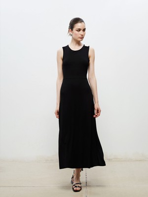 Lc Waikiki Yeni Sezon Bisiklet Yaka Sırt Pencereli Elbise