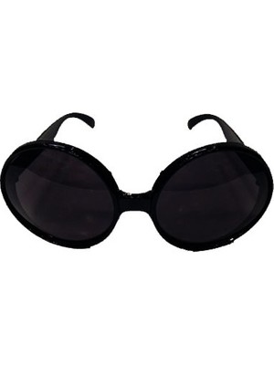 Vanch 80 Li Yıllar Siyah Renk Nostalji Yeşilçam Parti Gözlüğü (5264)