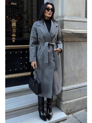 Lijuri Kuşaklı Uzun Kaşe Kaban 7073 R10-E-K2