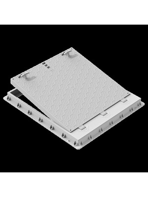 Luxwares 90X100 Menteşeli Rögar Kapağı ve Çerçevesi