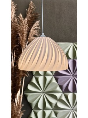 Decory Merga Tasarım Avize Yatak Odası, Mutfak, Oturma Odası Tasarım Tekli Sarkıt Avize (Plastik) E27