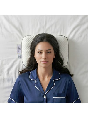 Ortopedik Boyun Destekli Karbon Yastık - Dream Away Serisi