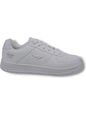 Lescon Zeplin Unisex Beyaz Sneaker Spor Ayakkabı