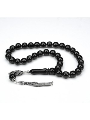 LTG Nova Oltu Taşı Orta Boyut Sade Küre Tespih